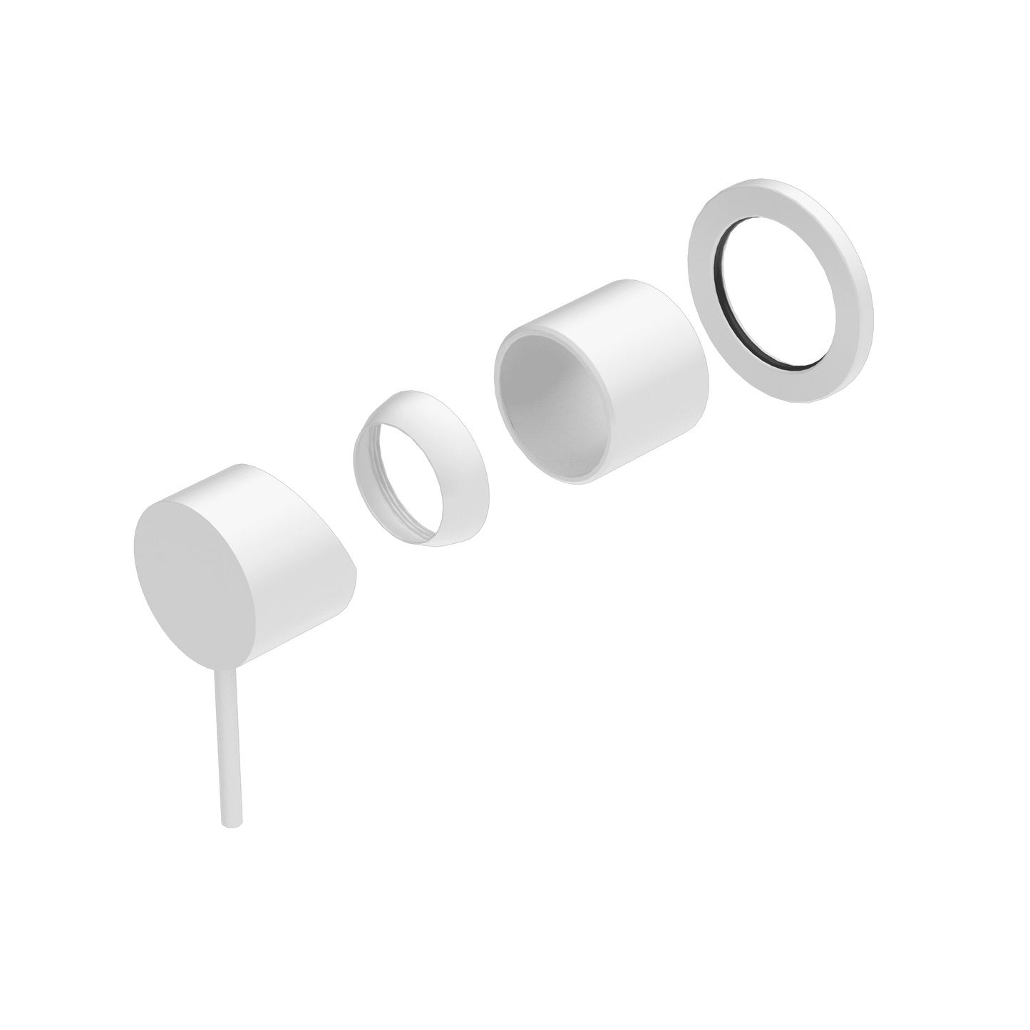 Mecca Shower Mixer 60MM Plate Trim Kits Only - Reno Spares