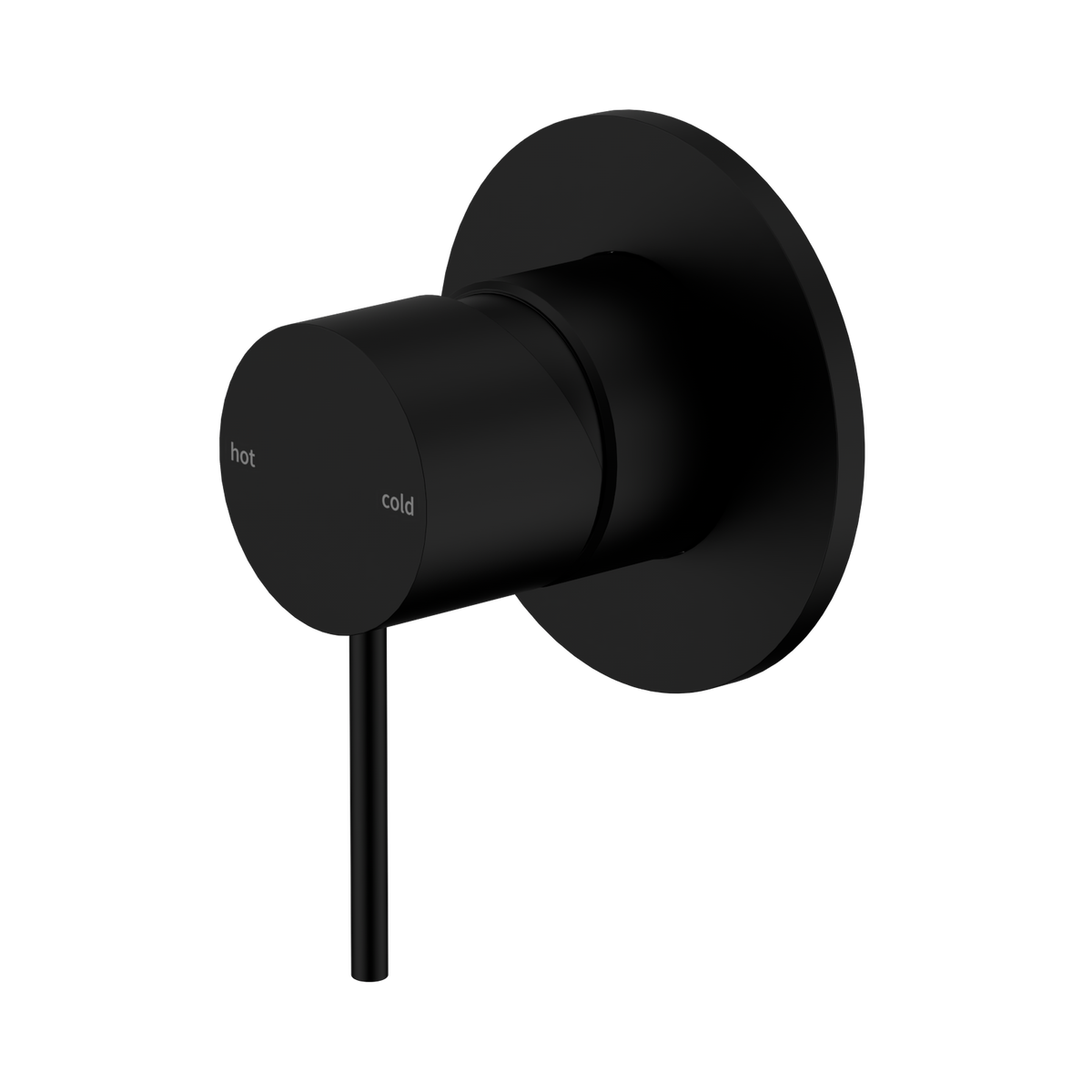 Mecca Shower Mixer 80mm Plate Matte Black