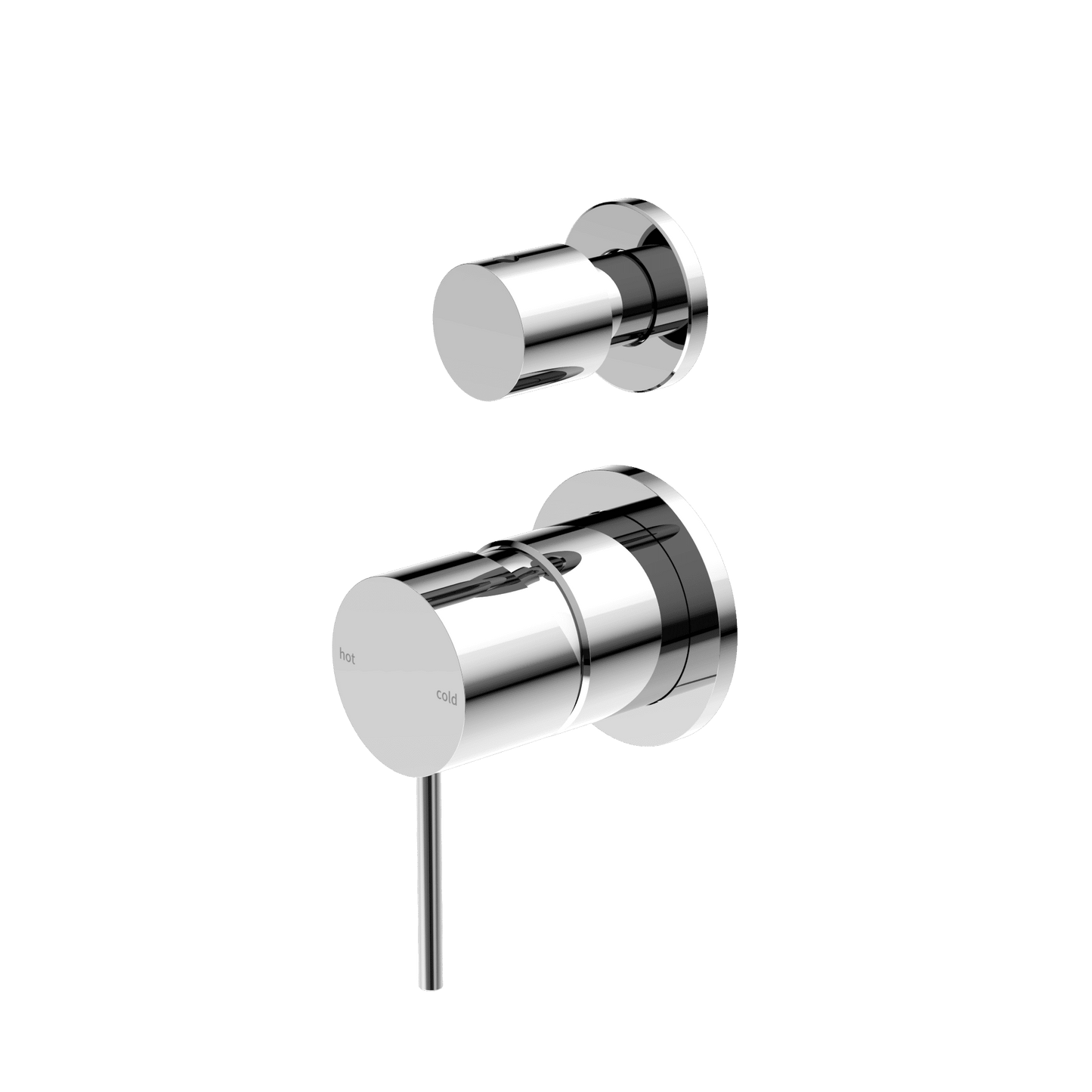 Mecca Shower Mixer With Divertor Separate Back Plate - Reno Spares