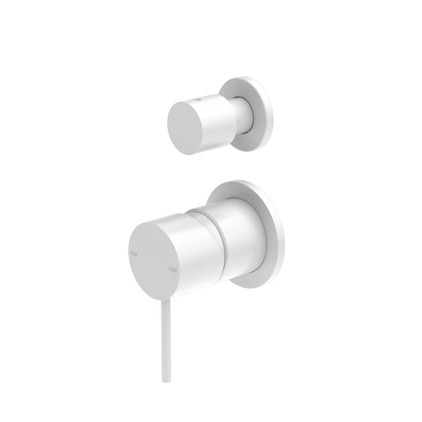 Mecca Shower Mixer With Divertor Separate Back Plate - Reno Spares