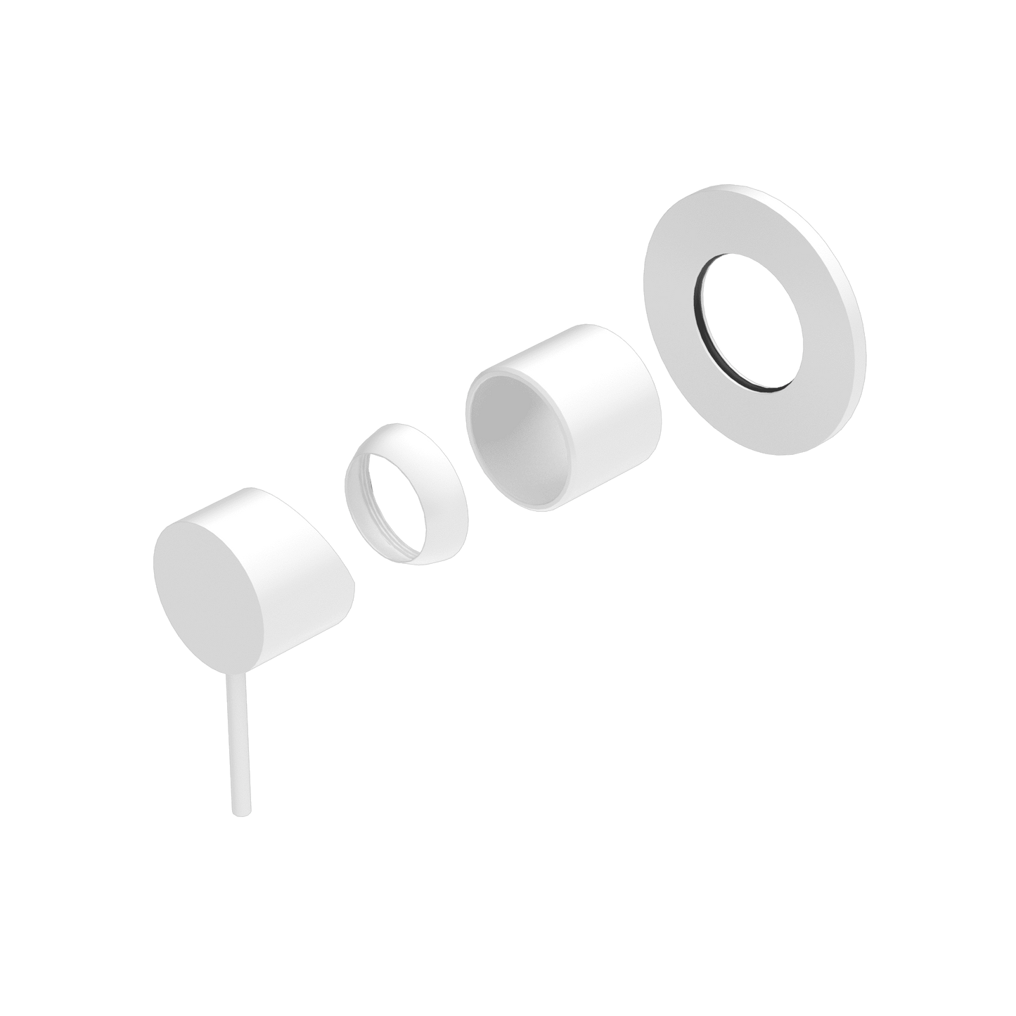 Mecca Shower Mixer 80MM Plate Trim Kits Only - Reno Spares