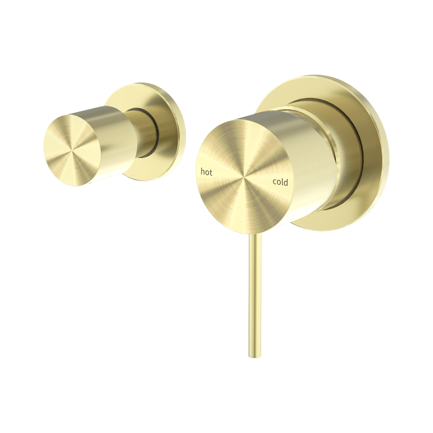 Mecca Shower Mixer With Horizontal 2 Way Diverter Brushed Gold