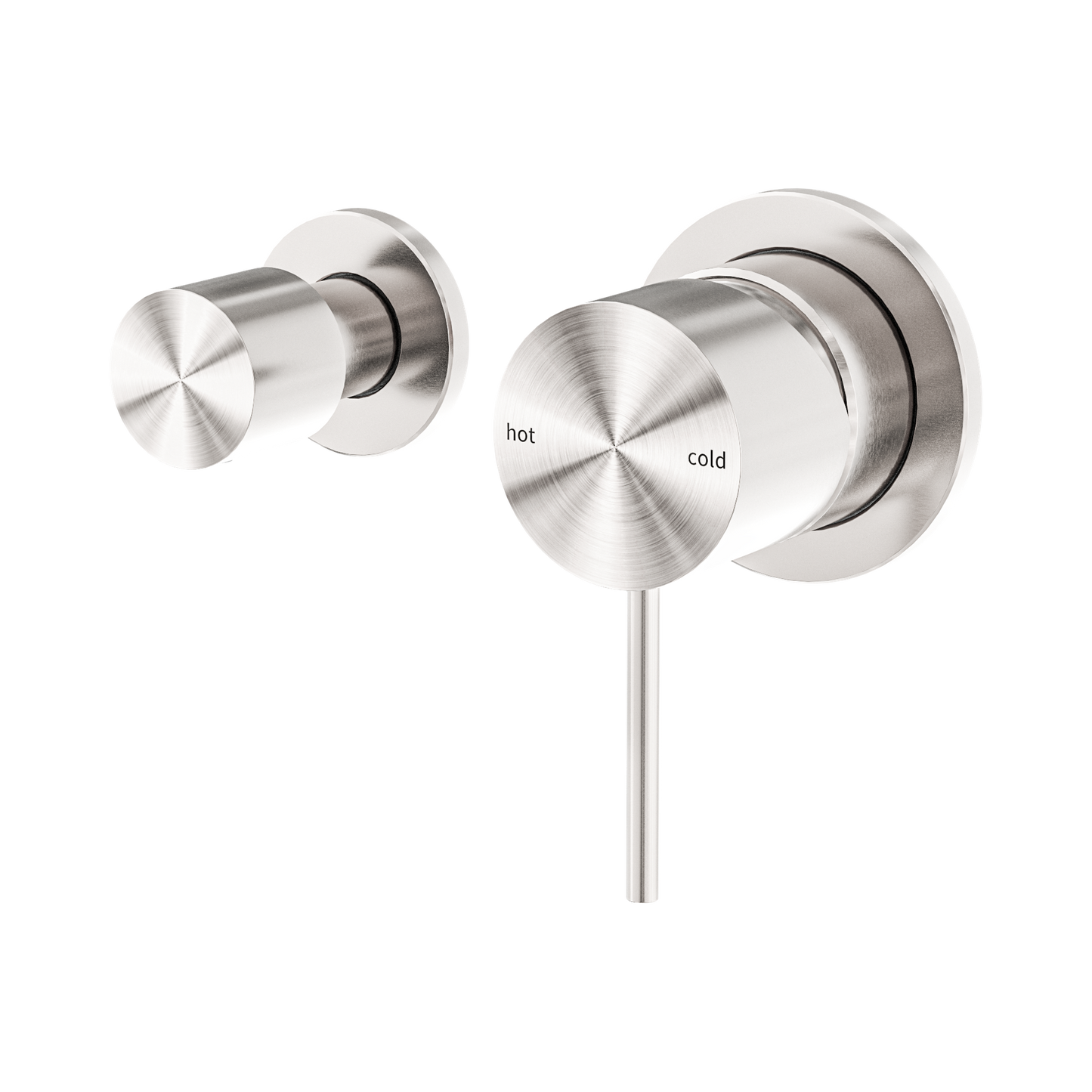 Mecca Shower Mixer With Horizontal 2 Way Diverter Brushed Nickel