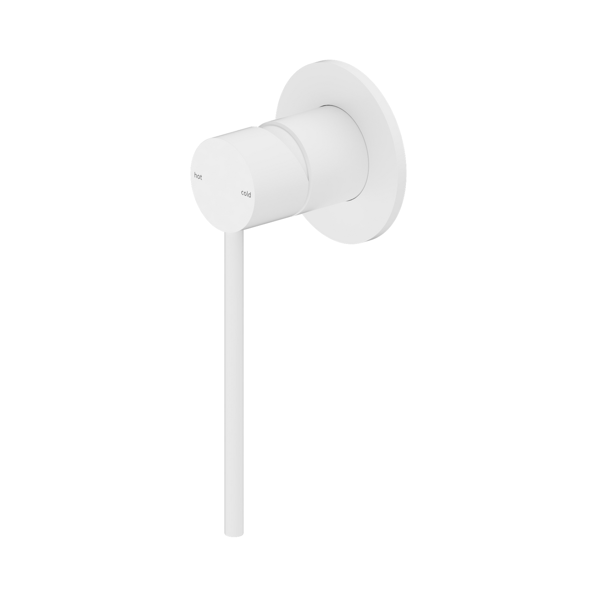 Mecca Care Shower Mixer Matte White