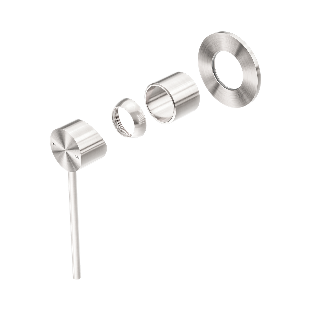 Mecca Care Shower Mixer Trim Kits Only Brushed Nickel