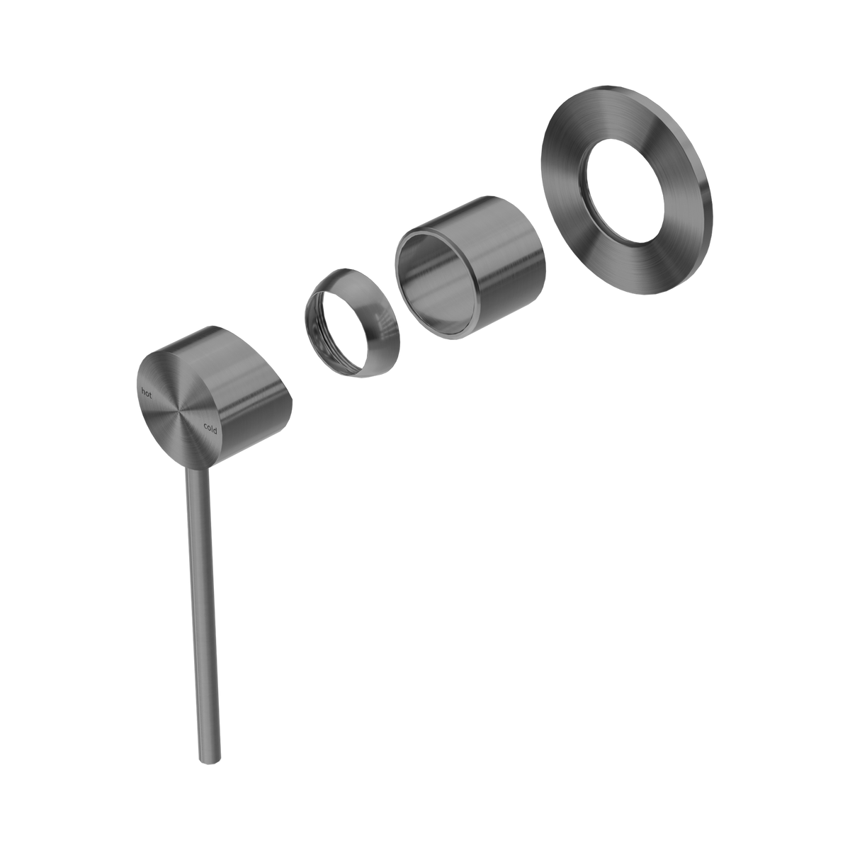 Mecca Care Shower Mixer Trim Kits Only Gun Metal