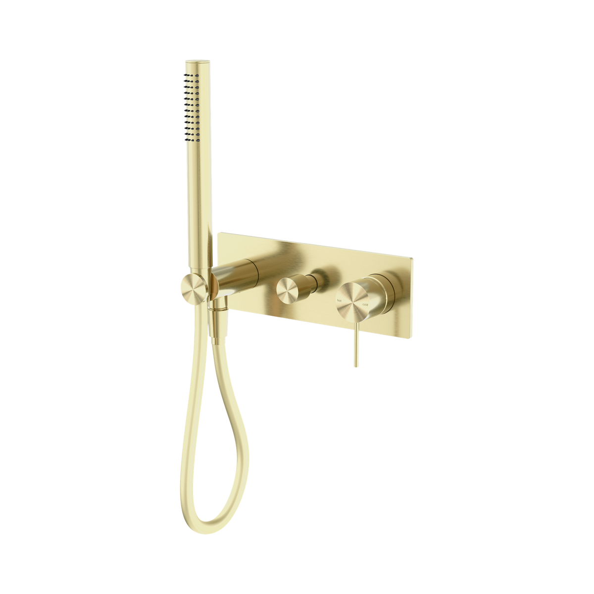 Mecca Shower Mixer Diverter System Brushed Gold