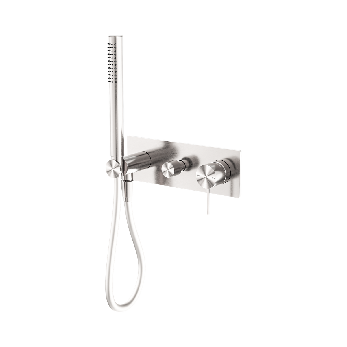 Mecca Shower Mixer Diverter System Brushed Nickel