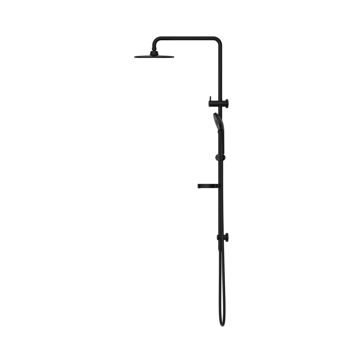 Builder Project Twin Shower Set Matte Black