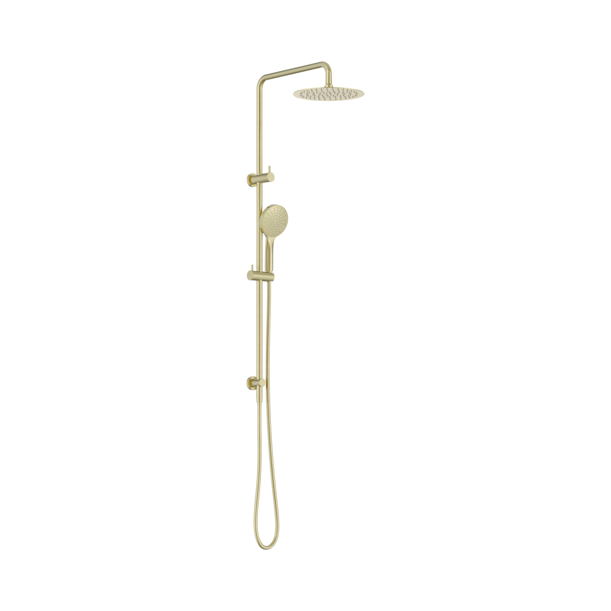 Dolce II Twin Shower Brushed Gold