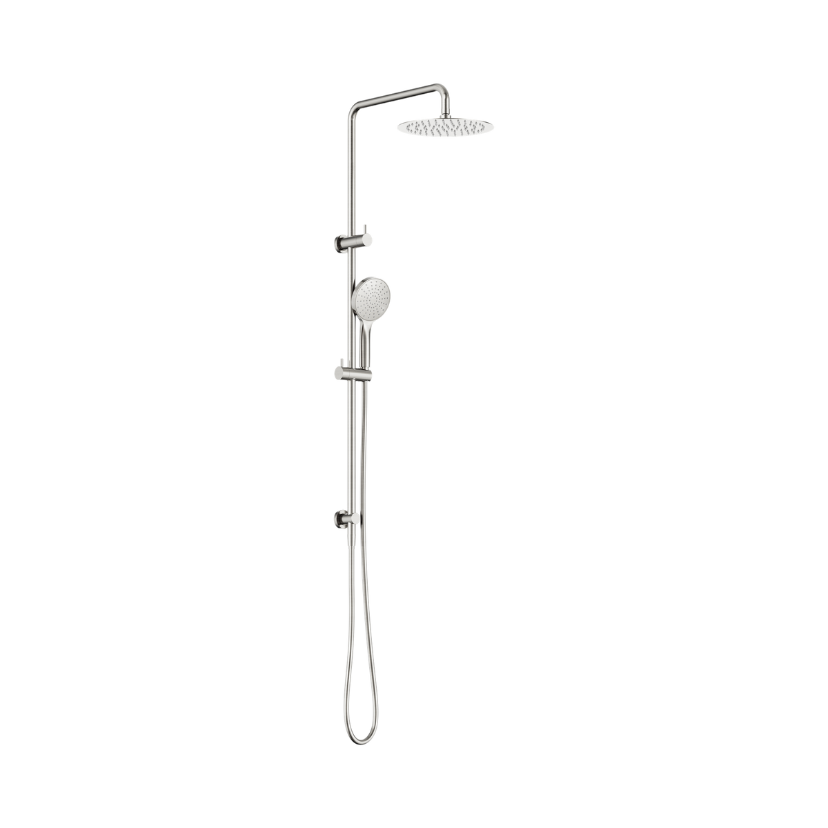 Dolce II Twin Shower Brushed Nickel