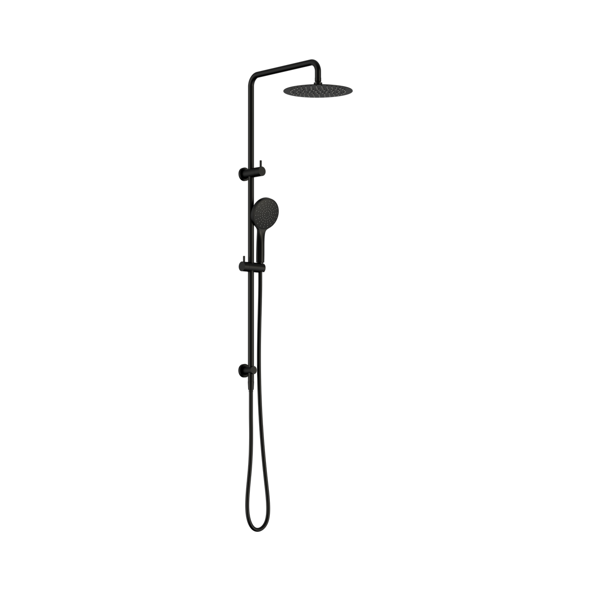 Dolce II Twin Shower Matte Black