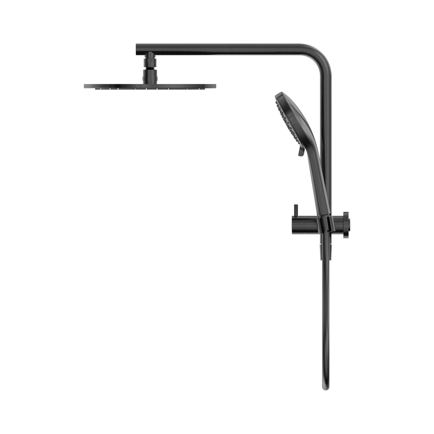 Mecca 2 In 1 Twin Shower Gun Metal