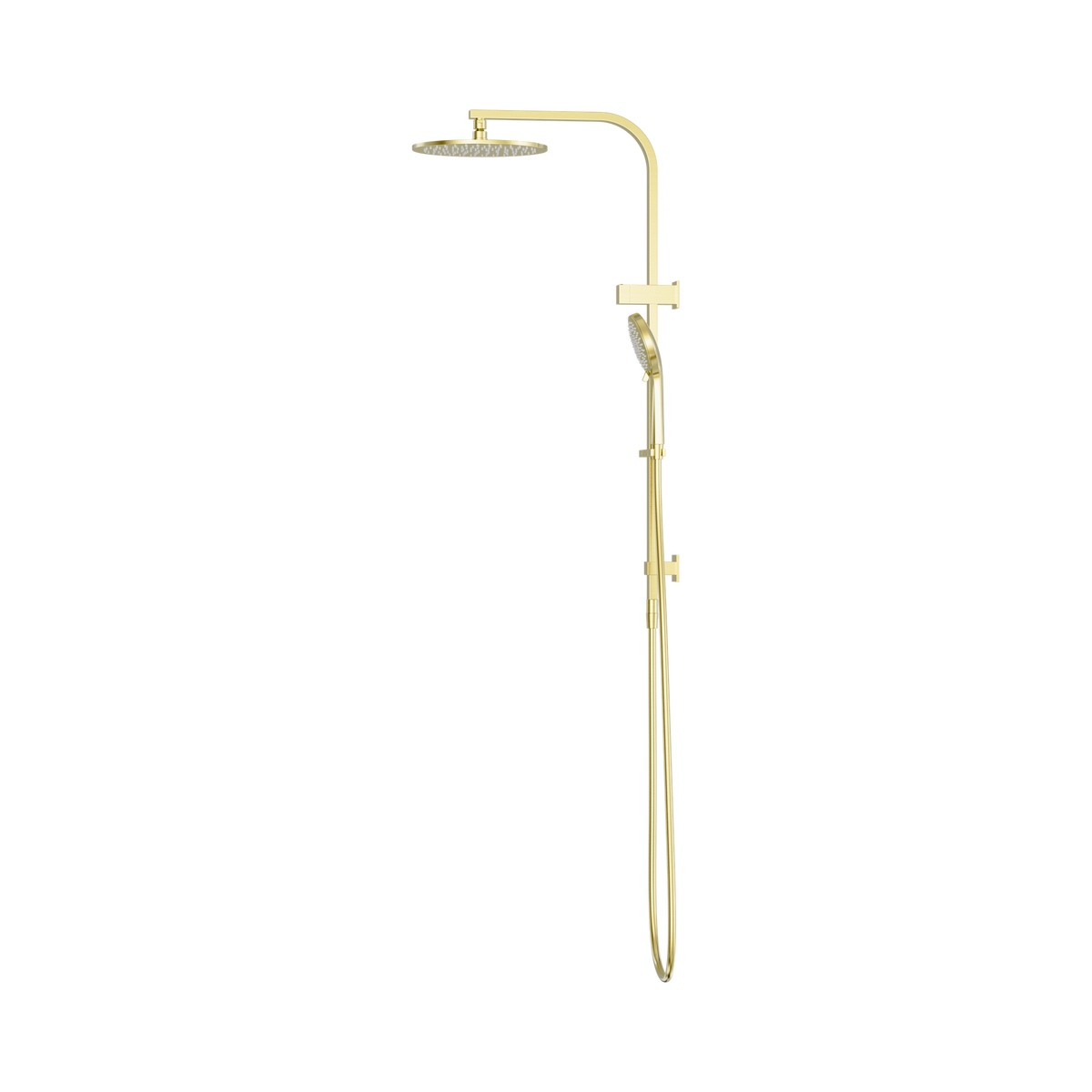 Bianca Twin Shower Brushed Gold