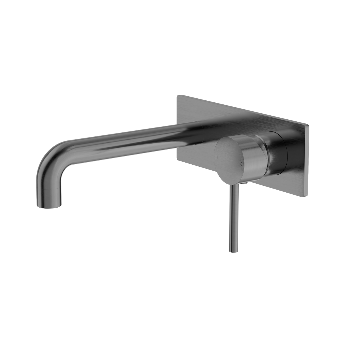 Dolce Wall Basin/Bath Mixer Gun Metal