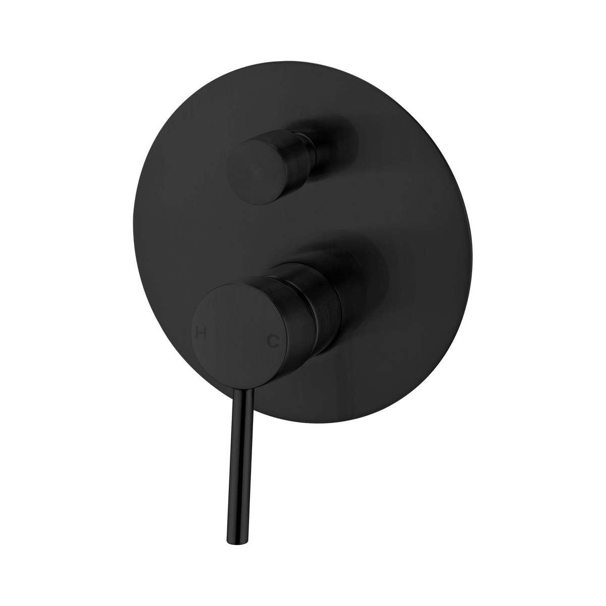 Dolce Shower Mixer With Diverter Matte Black