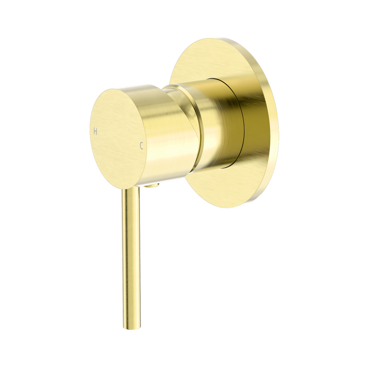 Dolce Shower Mixer Brushed Gold