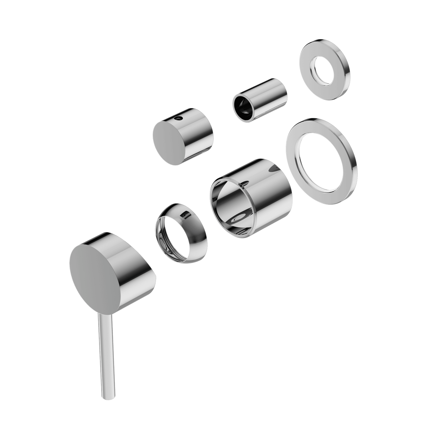 Dolce Shower Mixer With Divertor Separate Back Plate Trim Kits Only - Reno Spares