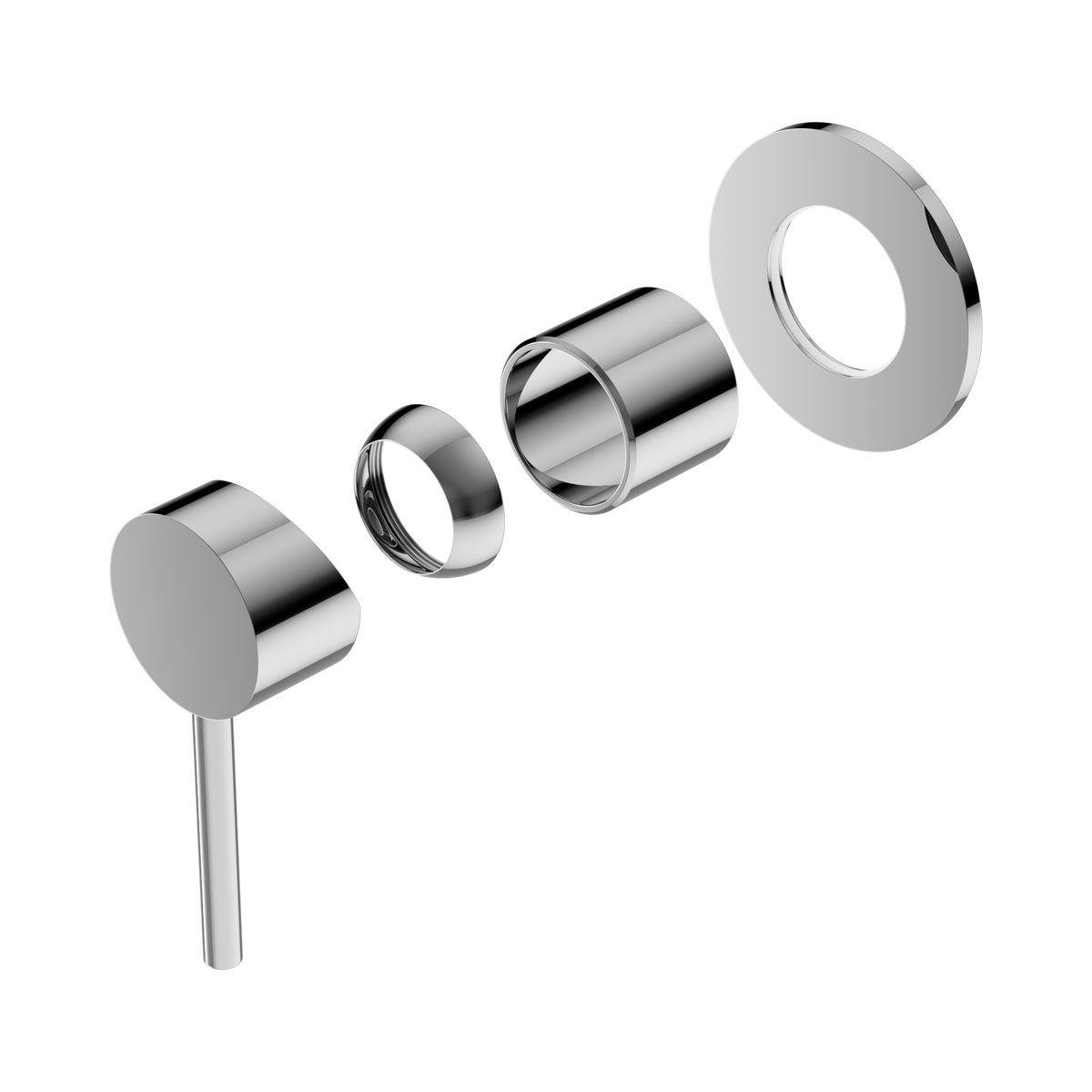 Dolce Shower Mixer Trim Kits Only Chrome