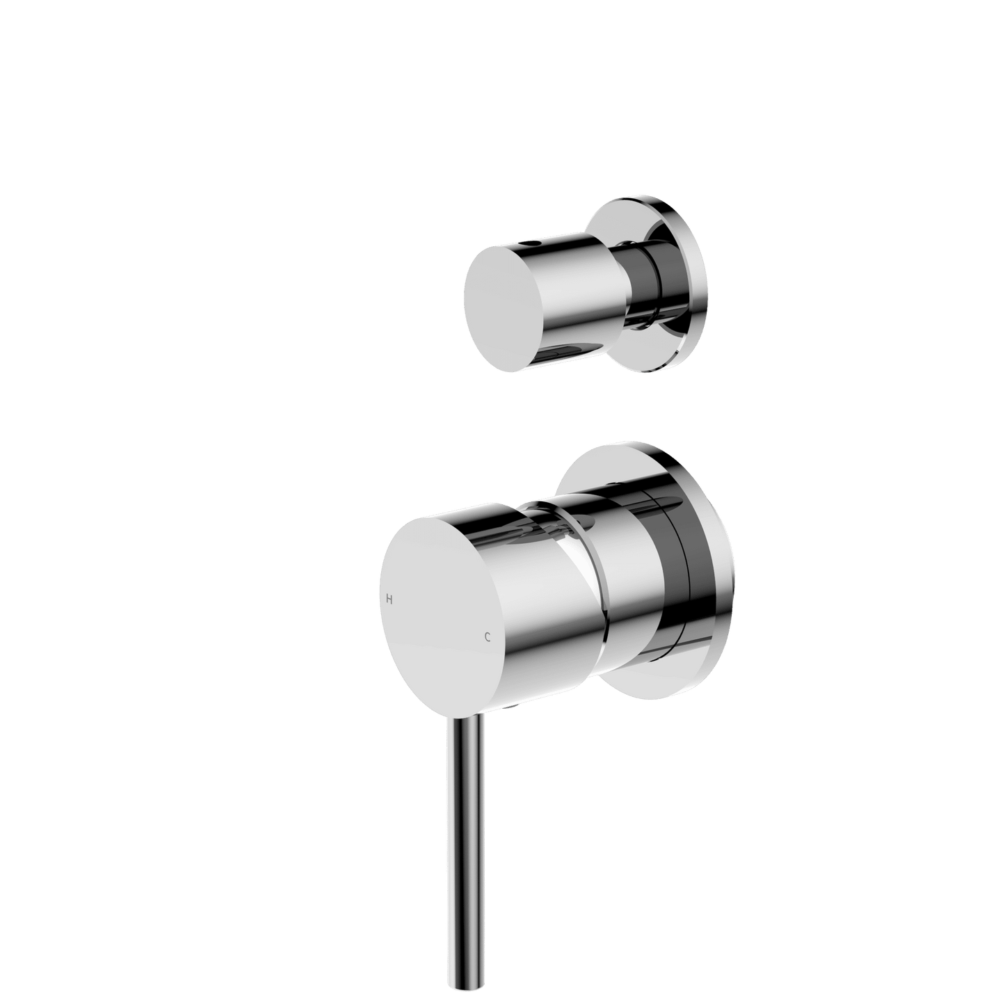 Dolce Shower Mixer With Divertor Separate Back Plate - Reno Spares