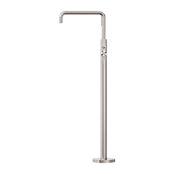 Nero Opal Freestanding Bath Mixer with Handshower