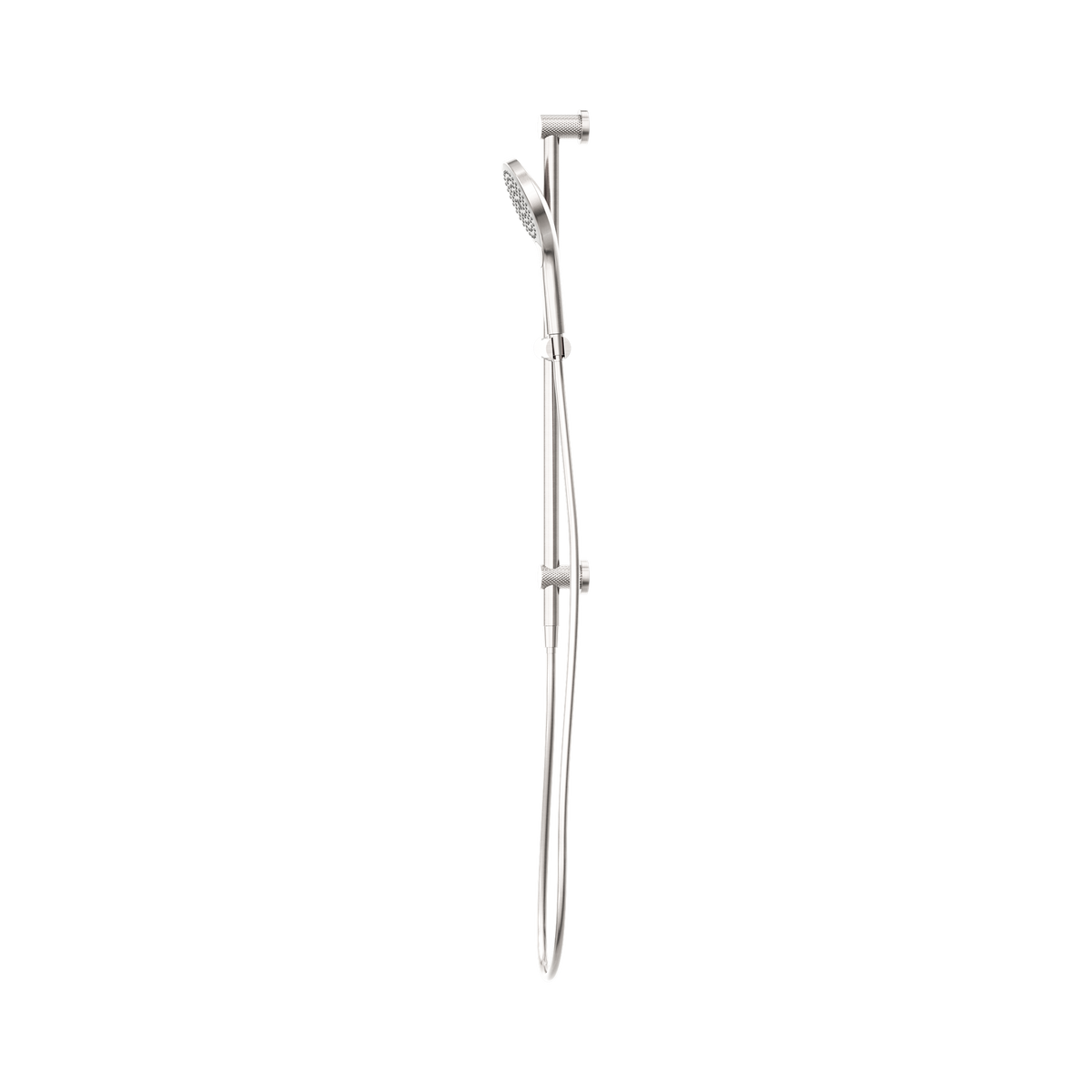 Opal Shower Rail With Air Shower II Brushed Nickel