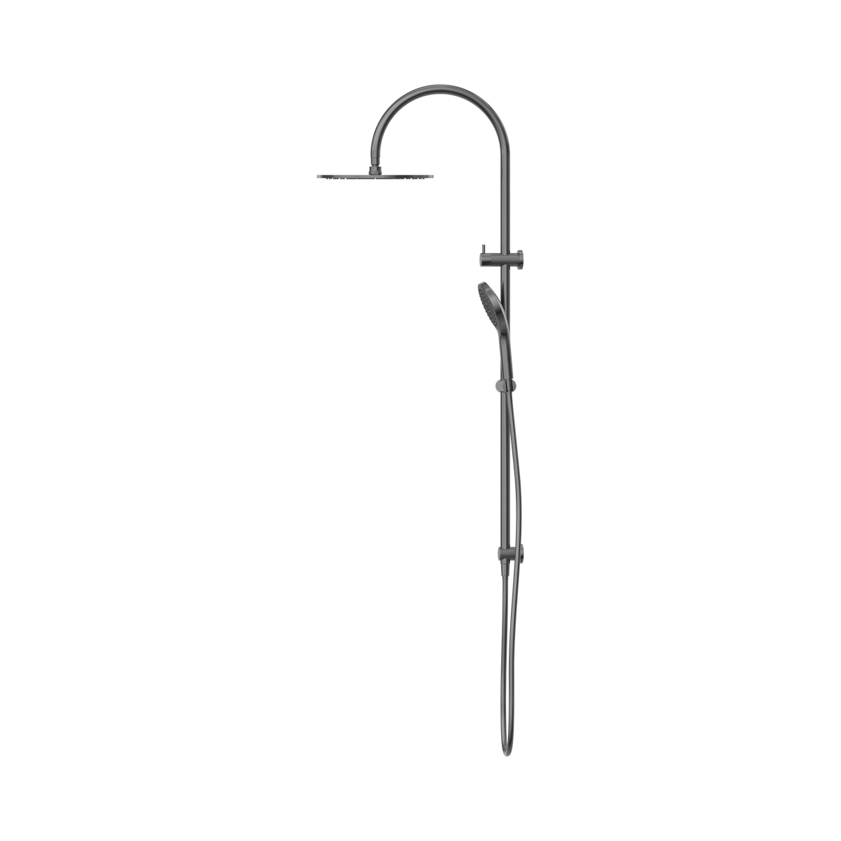 Opal Twin Shower With Air Shower II Graphite