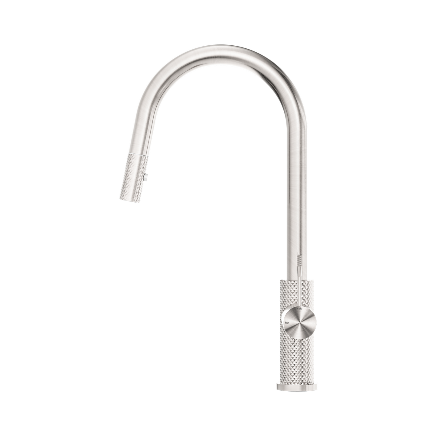 Opal Pull Out Sink Mixer With Vegie Spray Function Brushed Nickel