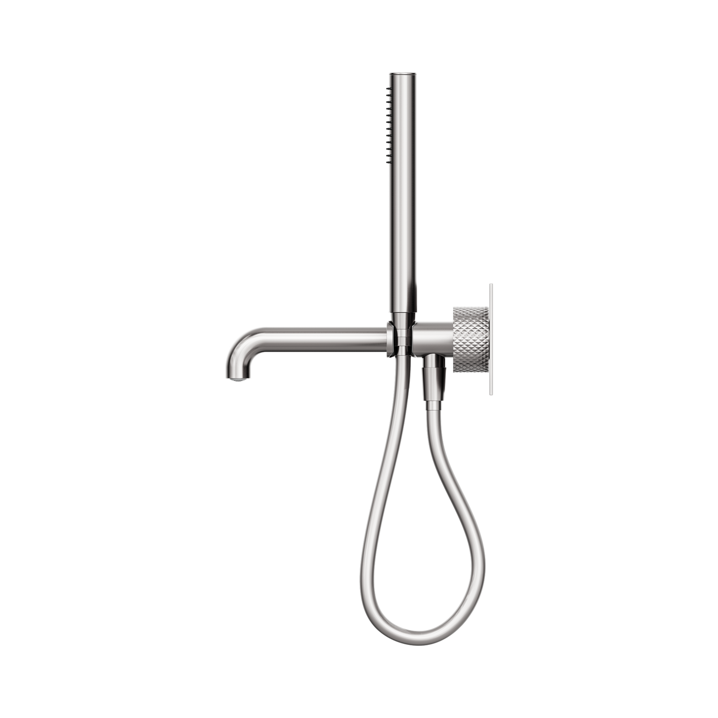 Opal Progressive Shower System With Spout 230mm Brushed Nickel
