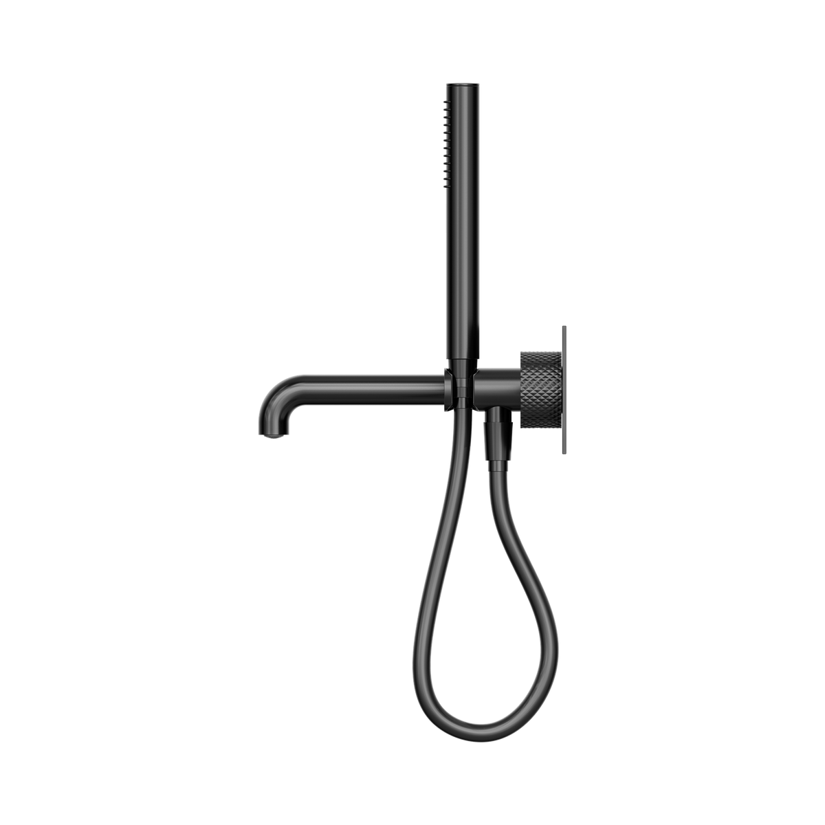 Opal Progressive Shower System With Spout 230mm Graphite