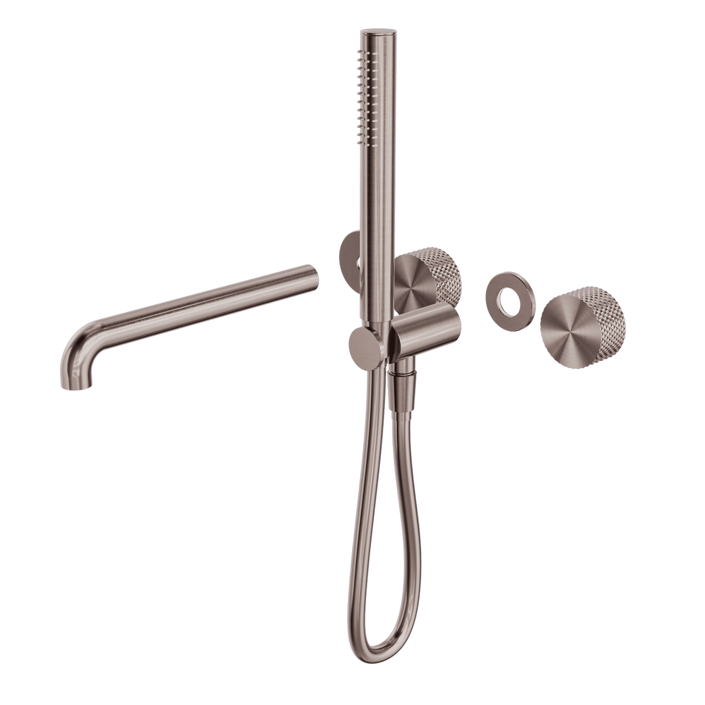 Opal Progressive Shower System Separate Plate With Spout 250MM Trim Kits Only - Reno Spares