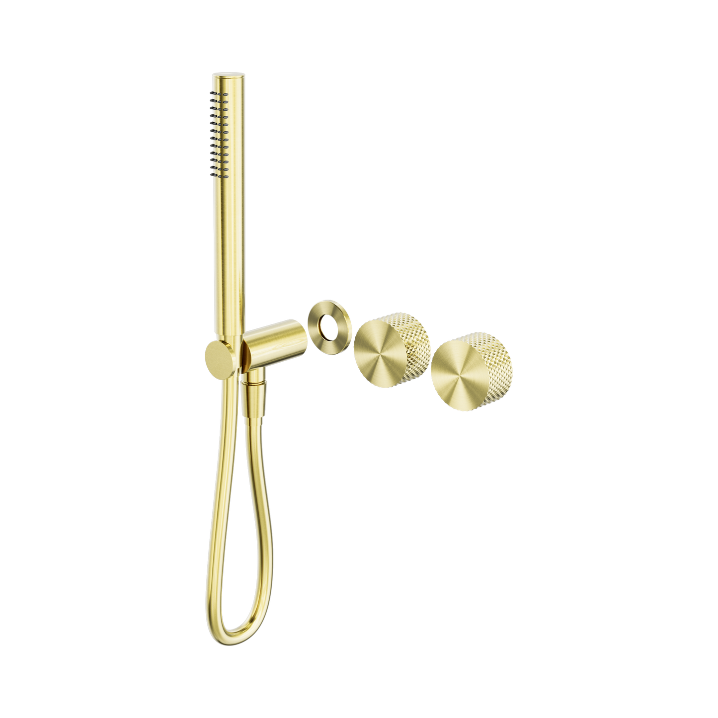 Opal Progressive Shower System Separate Plate Trim Kits Only Brushed Gold