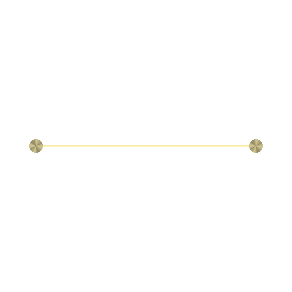 Opal Double Towel Rail 600mm Brushed Gold