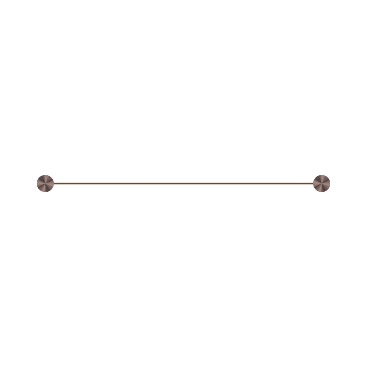 Opal Double Towel Rail 600mm Brushed Bronze