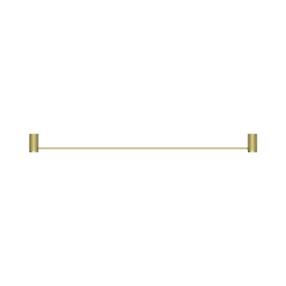 Opal Single Towel Rail 800mm Brushed Gold