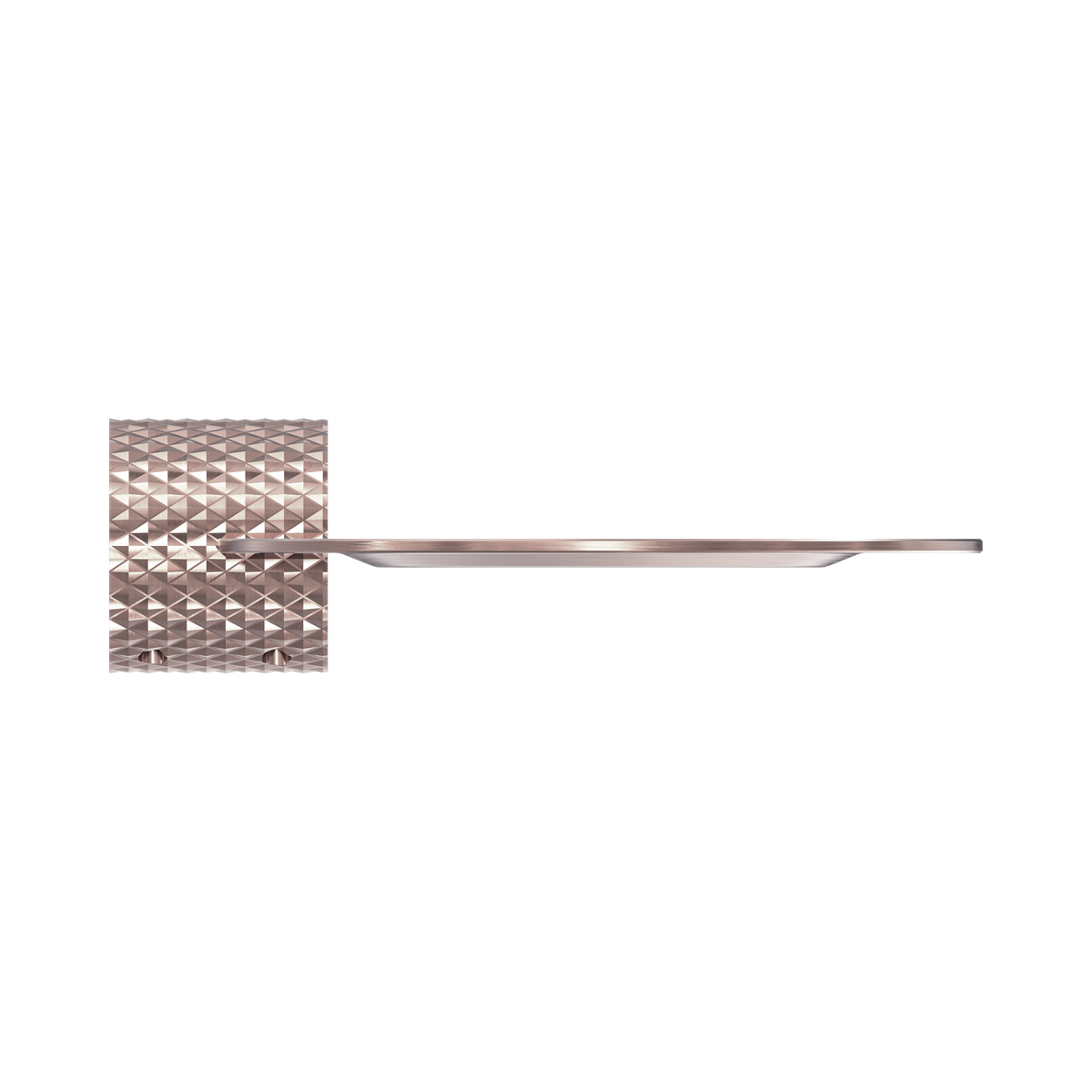 Opal Metal Shower Shelf Brushed Bronze