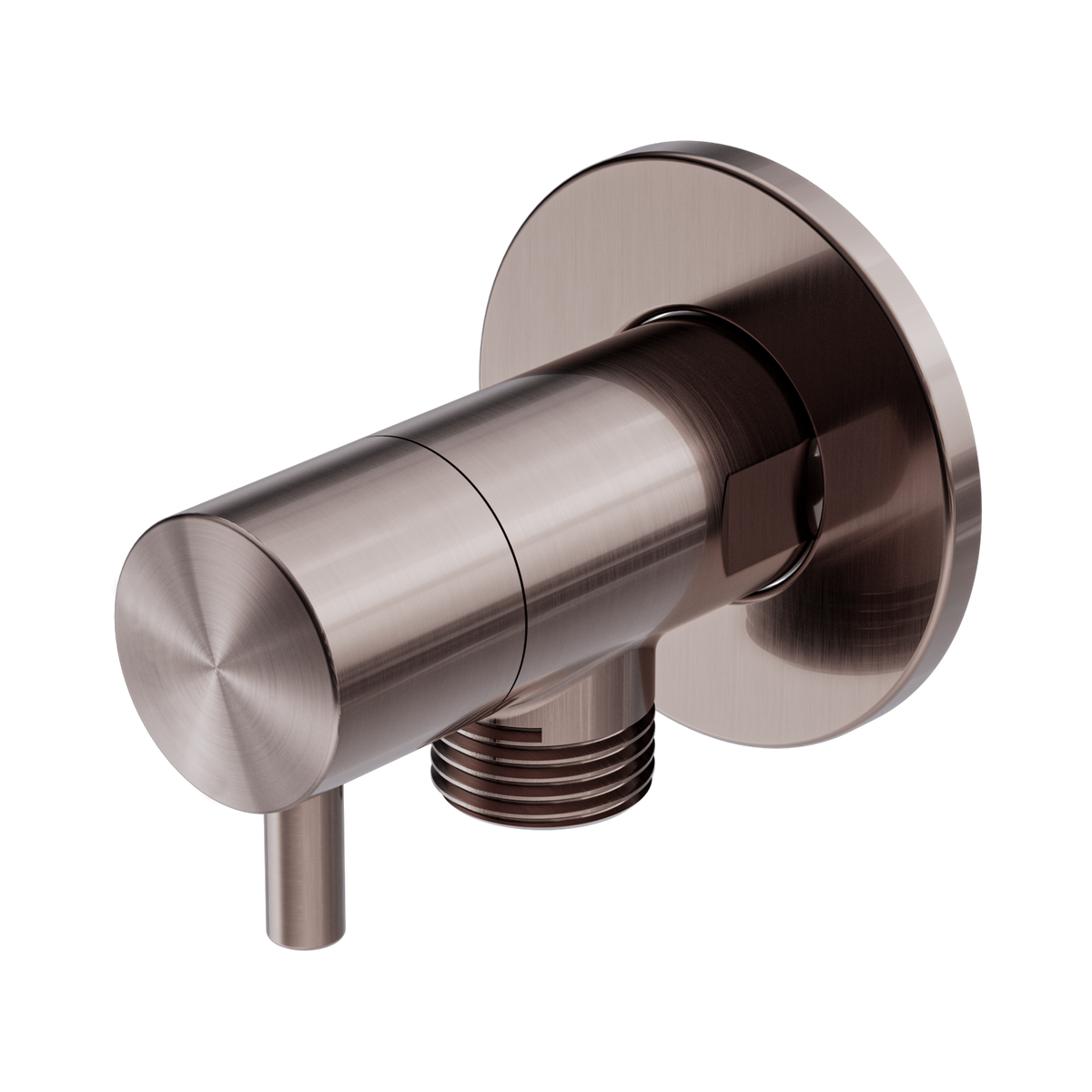 Mini Cistern Stop Brushed Bronze