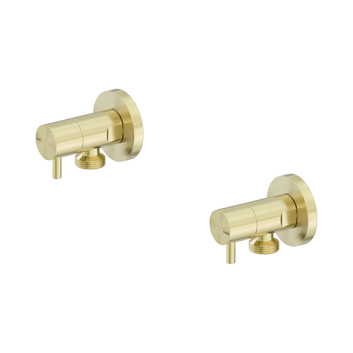 Washing Machine Tap Set Brushed Gold