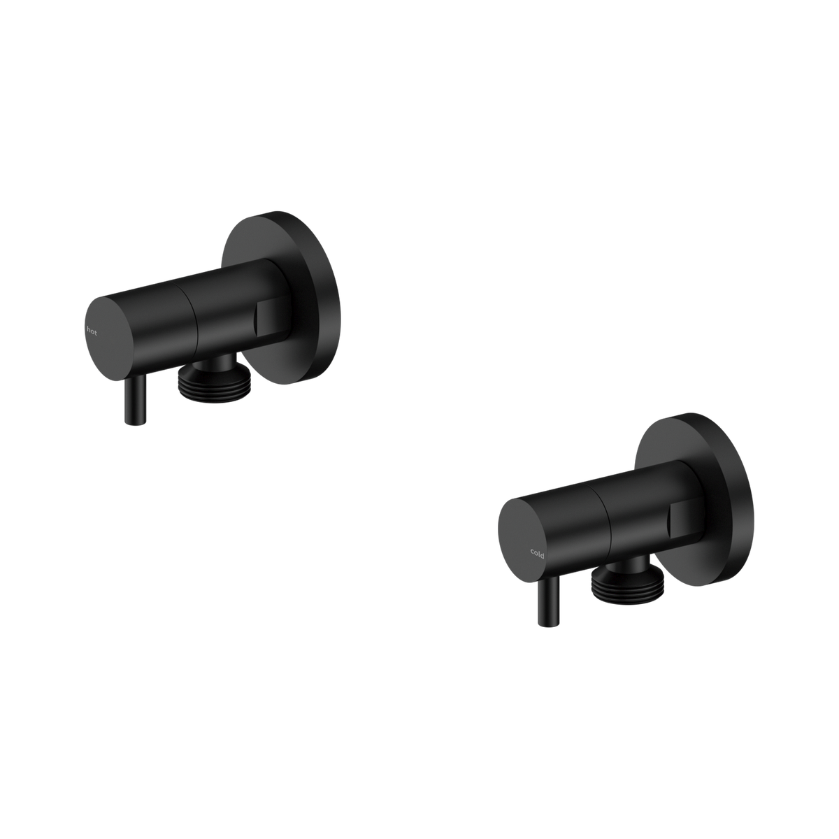 Washing Machine Tap Set Matte Black