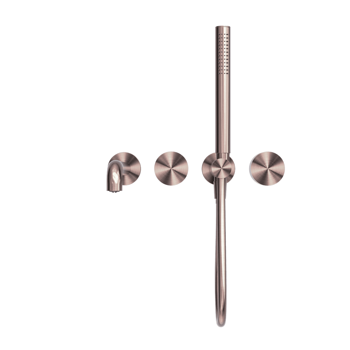 Kara Progressive Shower System Separate Plate With Spout 250MM - Reno Spares