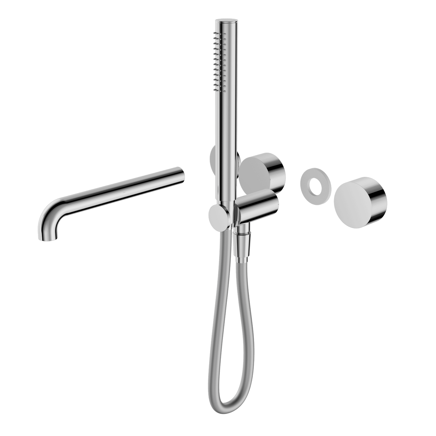 Kara Progressive Shower System Separate Plate With Spout 230MM Trim Kits Only - Reno Spares
