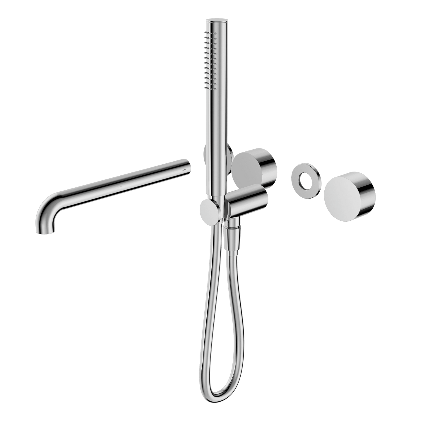 Kara Progressive Shower System Separate Plate With Spout 250MM Trim Kits Only - Reno Spares