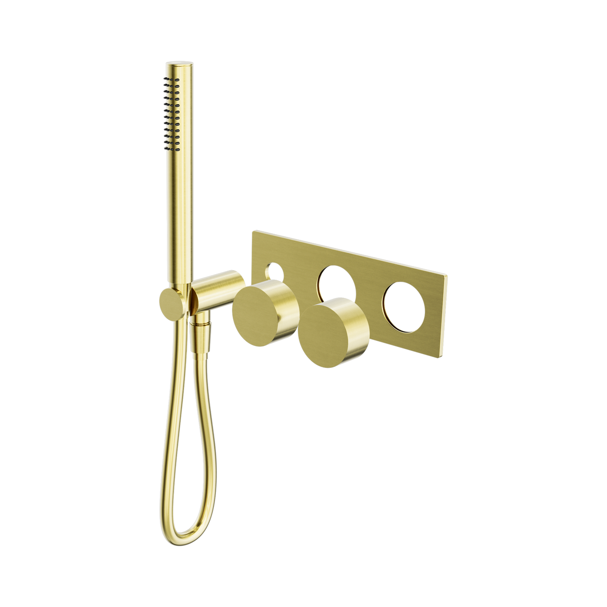 Kara Progressive Shower System Trim Kits Only Brushed Gold