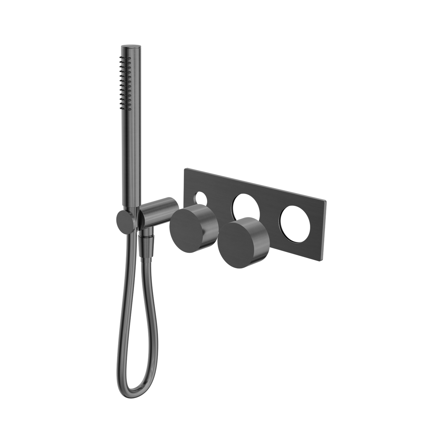 Kara Progressive Shower System Trim Kits Only Gun Metal