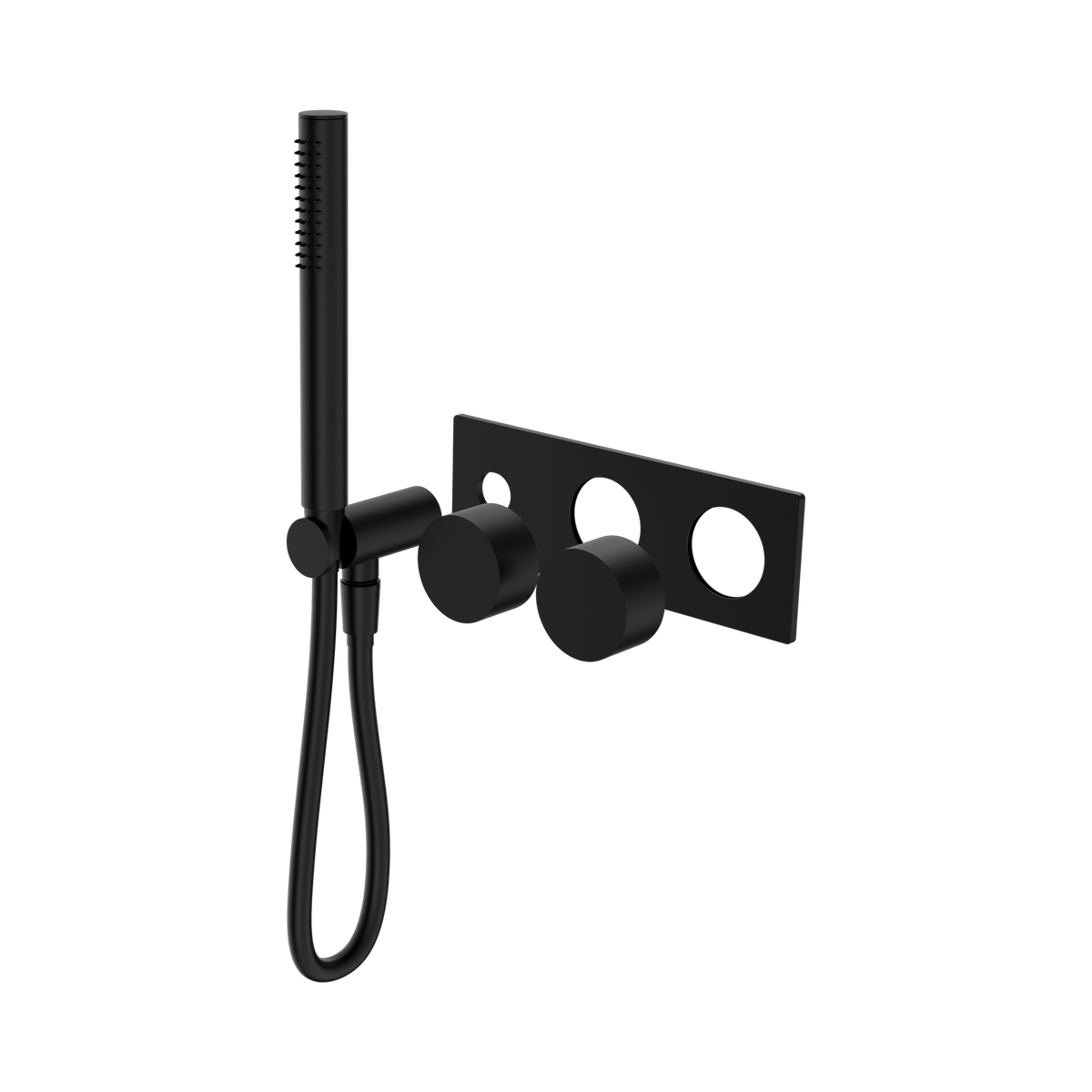 Kara Progressive Shower System Trim Kits Only Matte Black