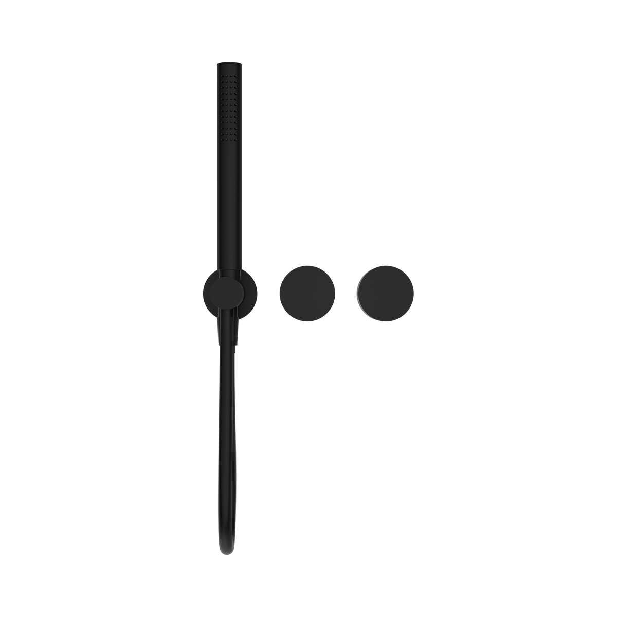 Kara Progressive Shower System Separate Plate Matte Black