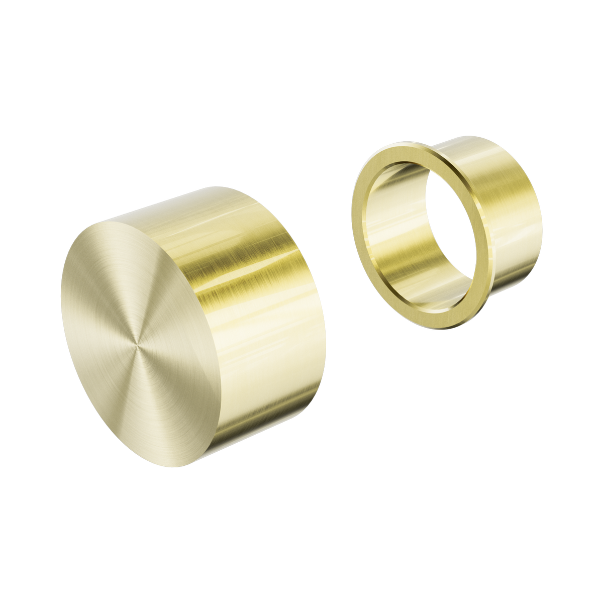 Kara Progressive Shower Mixer Trim Kits Only Brushed Gold