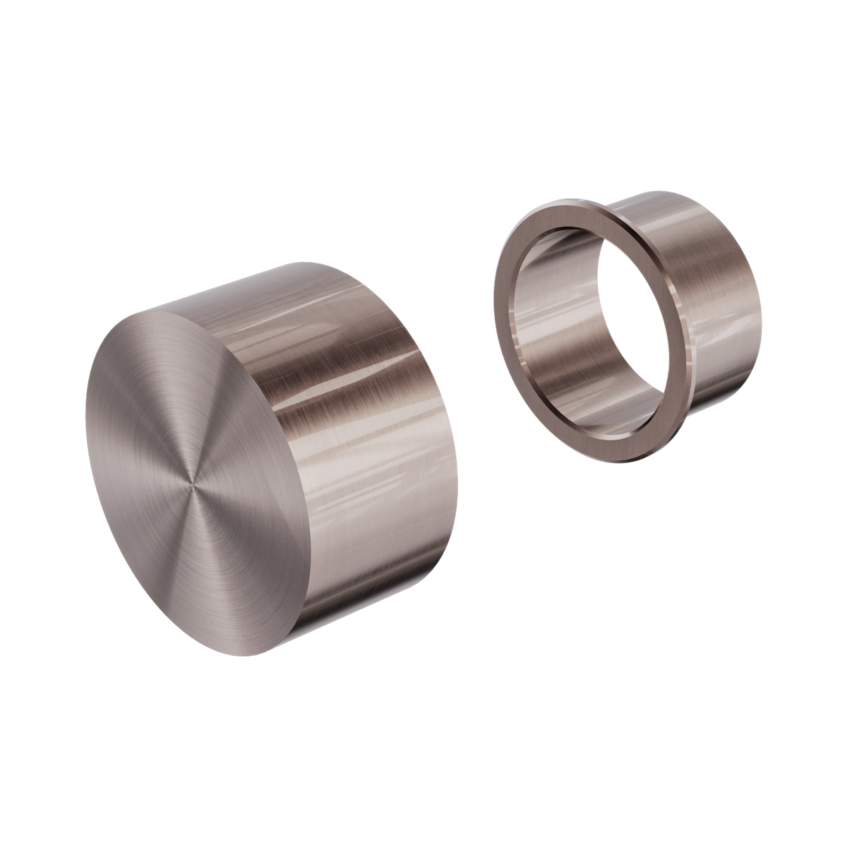 Kara Progressive Shower Mixer Trim Kits Only Brushed Bronze