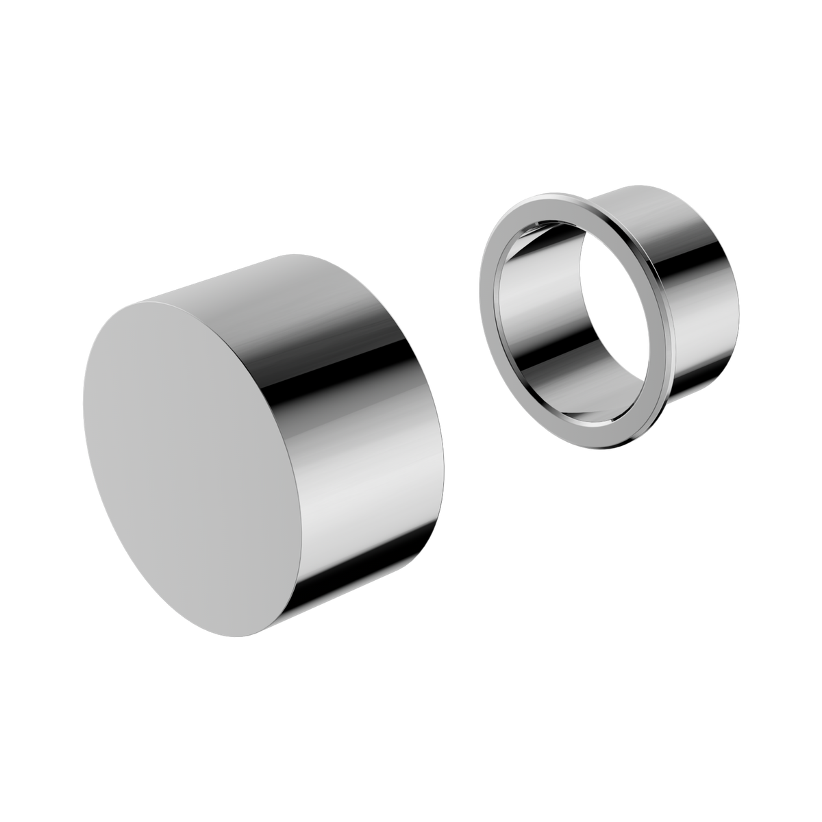 Kara Progressive Shower Mixer Trim Kits Only Chrome