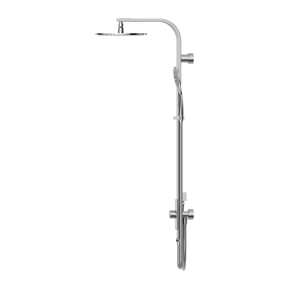 Astra Rain Round Twin Showerdouble Hose - Reno Spares